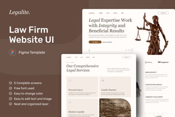 Download LegaLite - Law Firm Website - Web Collection