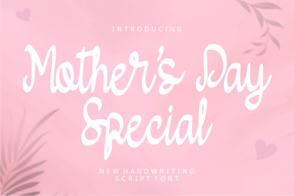 Download Mother's Day Special Font - Premium Bundle