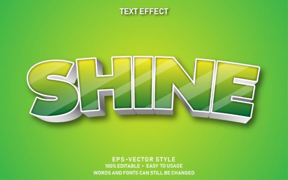 Download Editable Text Effect Shine Premium - Shine Collection