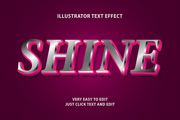 Download Text Effect - Shine Effect Text - Shine Collection