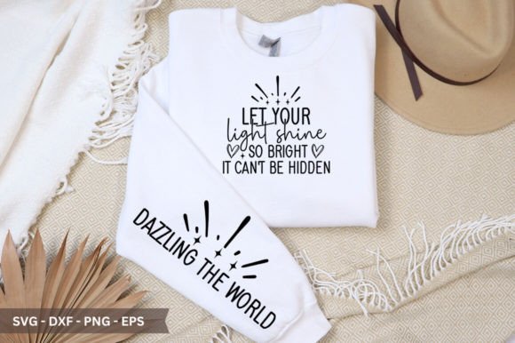 Download Let Your Light Shine Sleeve SVG - Shine Collection