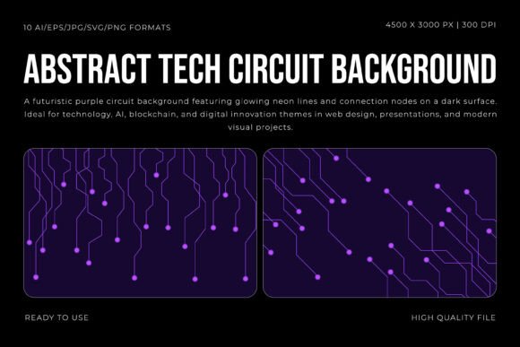 Download Abstract Tech Circuit Background - Abstract Collection