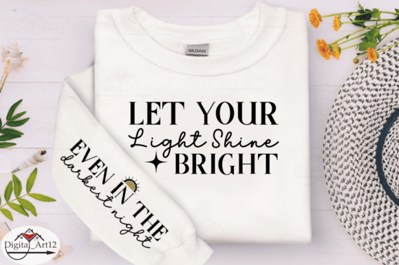 Download Let Your Light Shine Bright Sleeve SVG - Shine Collection